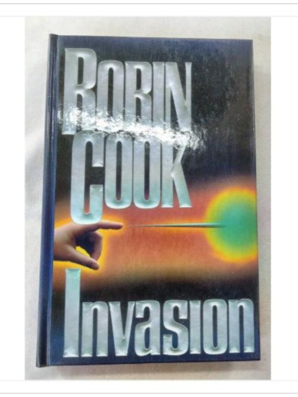 Invasion Robin Cook 2000 Large Print Edition Hardcover Book Vintage Novel Read